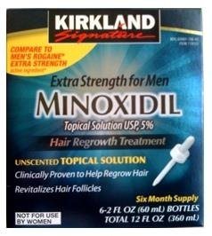 生髮水,落健,落建-KirkLand 5% Minoxidil 生髮水6瓶裝(可用6個月)